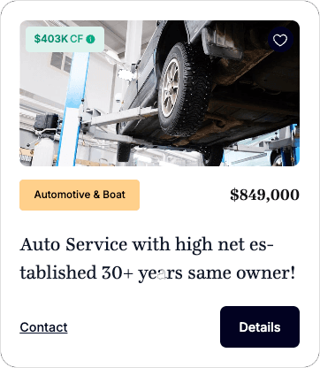 Marketplace listing