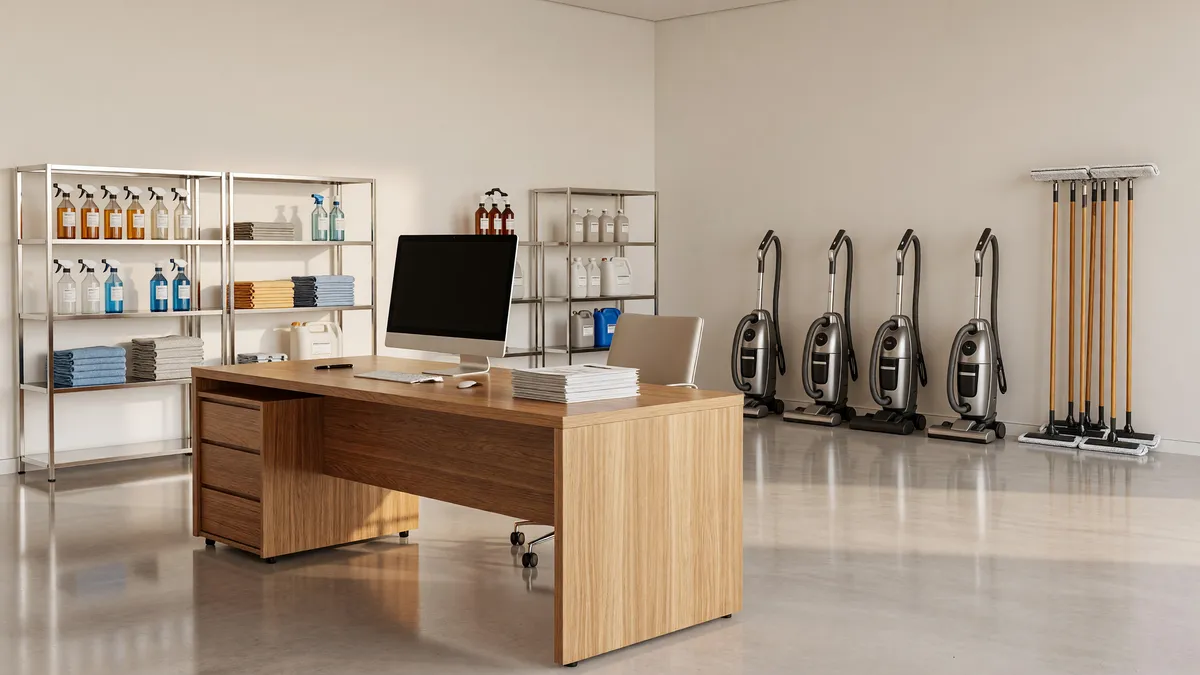 Absentee-Managed Commercial Cleaning Business