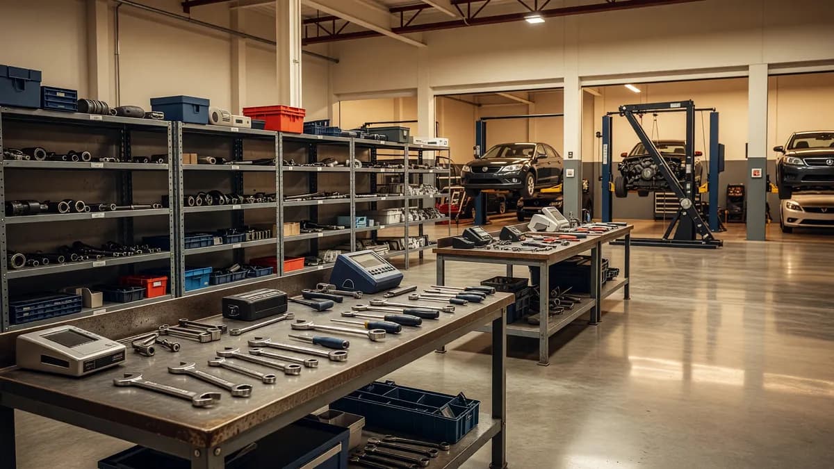 Established Auto Repair Shop with Strong Reviews