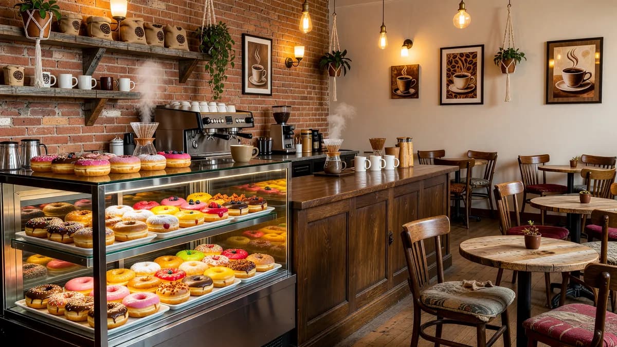 Established Donut and Coffee Shop for Sale
