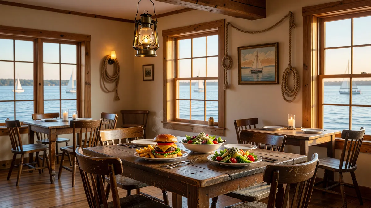 Scenic Waterfront Family Restaurant in Alabama