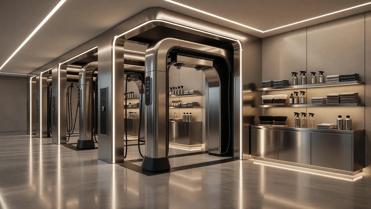 Modern Luxury Car Wash Opportunity