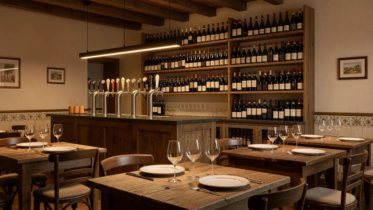 Established Italian Trattoria and Wine Bar Available