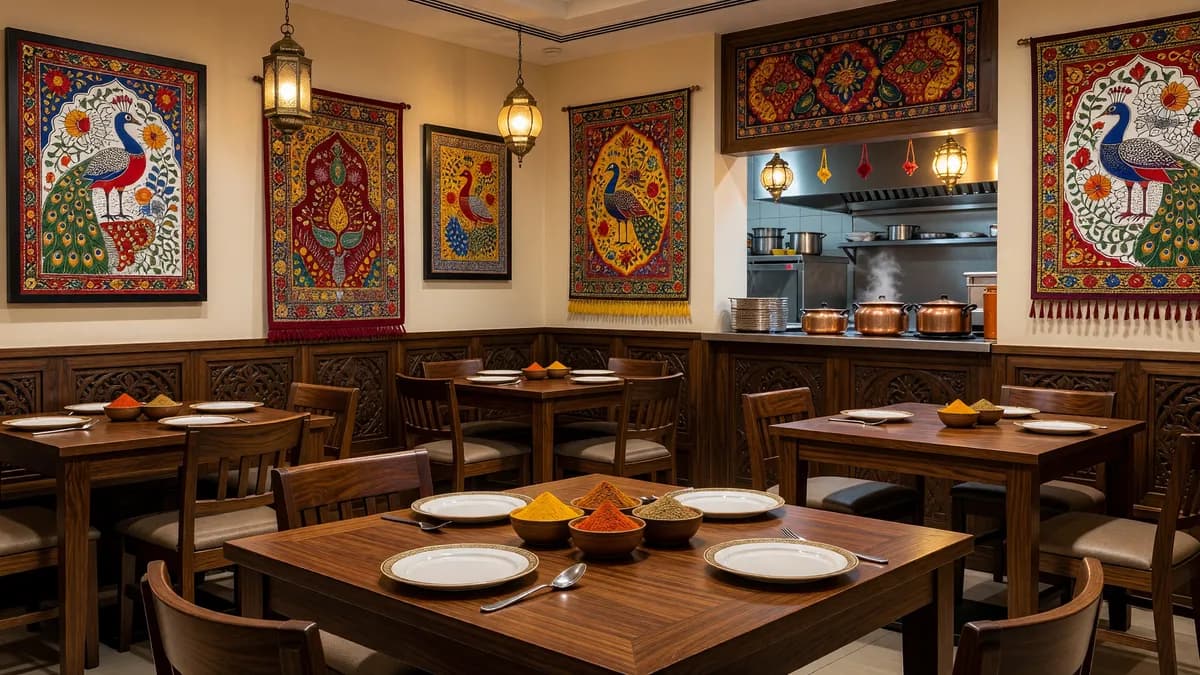 SG 11691 Iowa Iowa City University Downtown Indian Restaurant