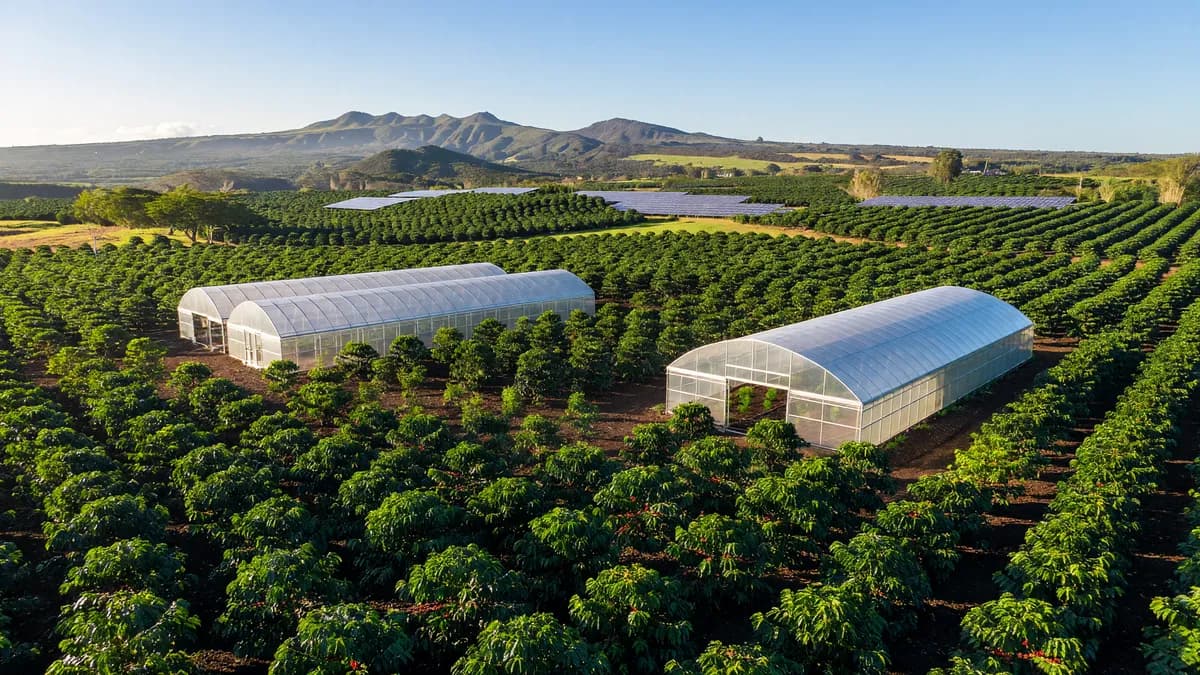 Premier Coffee Estate in South Kona with Assumable Lease