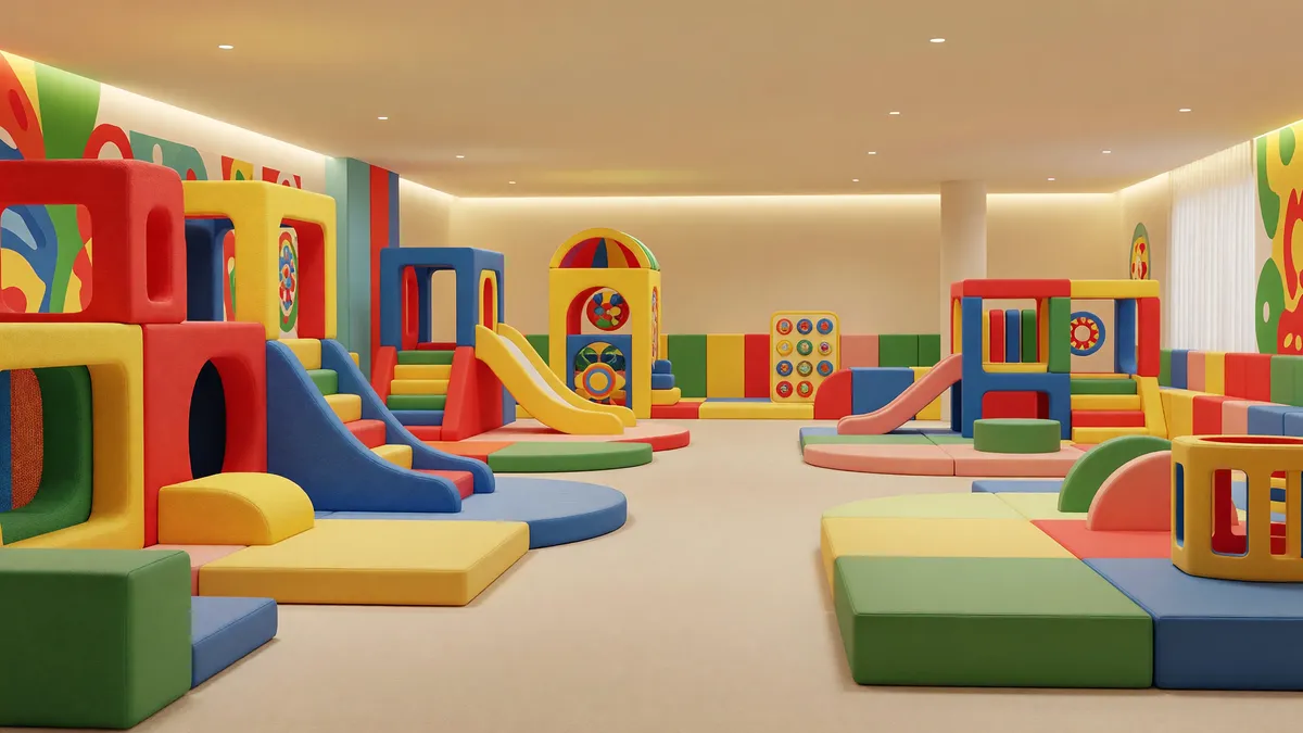 Thriving Indoor Play Center for Kids in a Major Mall