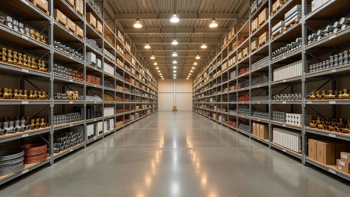 Thriving Plumbing & Heating Supply Distributor with Real Estate Income