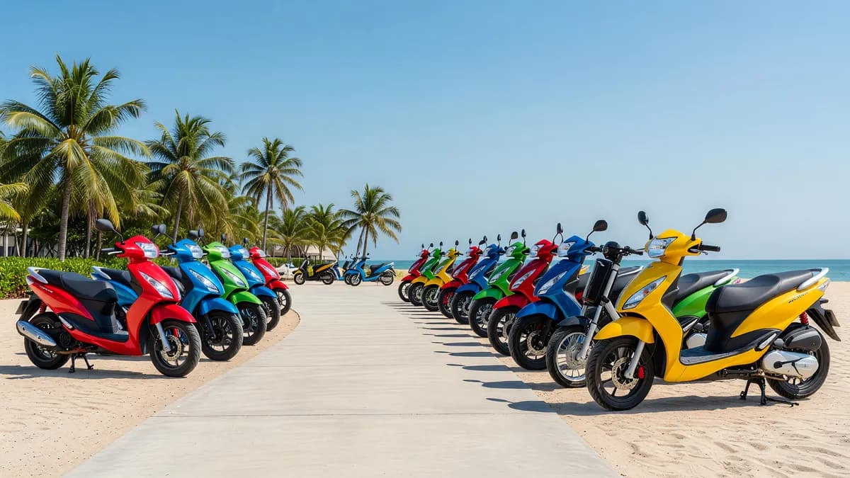 Scooters, Mopeds, & Electric Bikes Rental Company