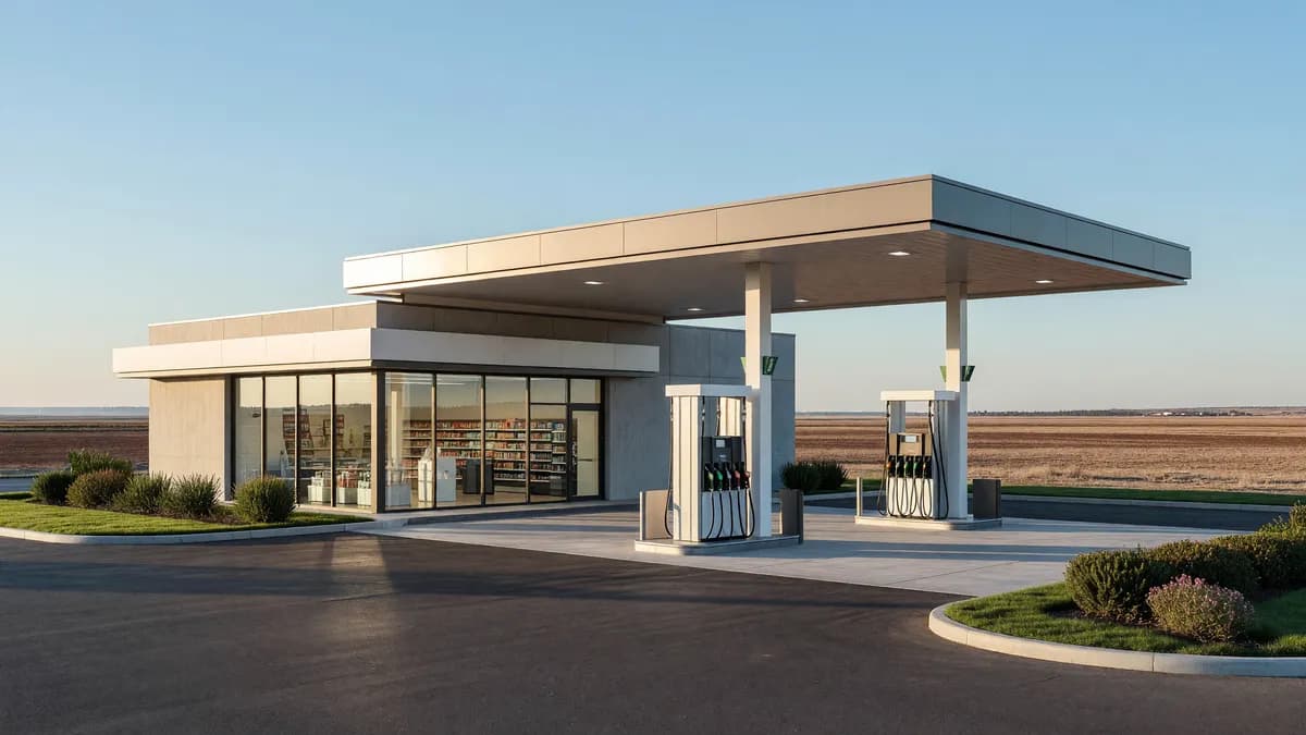 SG 11782 Oklahoma Altus Unbranded Gas Station C Store with Property E2