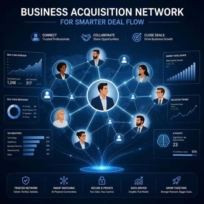 Business Acquisition Network for Smarter Deal Flow