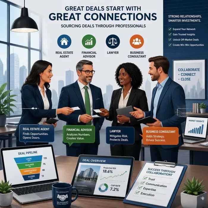Ways to Source Deals Through Professionals: Practical Strategies for Building Trusted Referral Networks