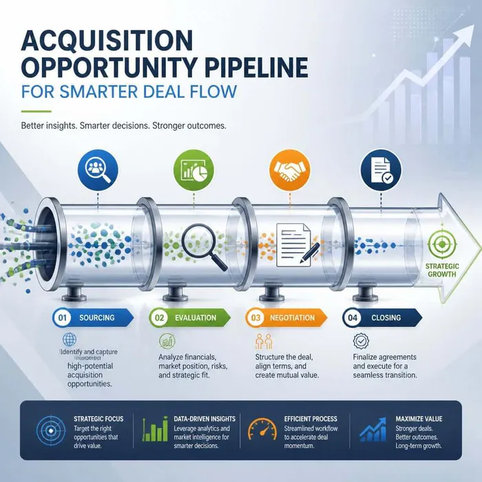 Acquisition Opportunity Pipeline for Smarter Deal Flow