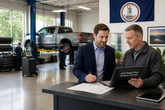 Auto Repair Shop For Sale In Virginia: Buyer’s Guide