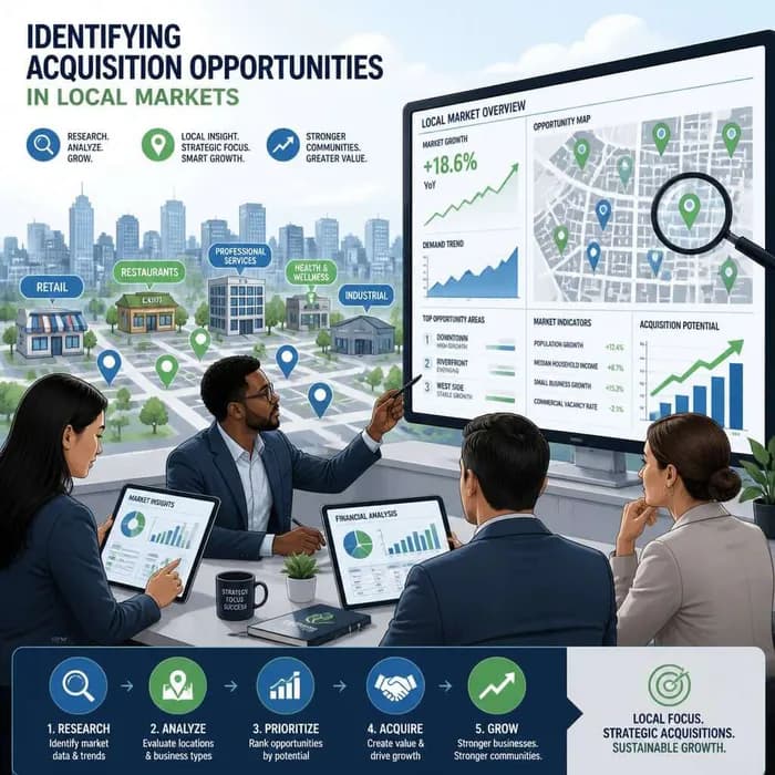 How to Identify Acquisition Opportunities in Local Markets