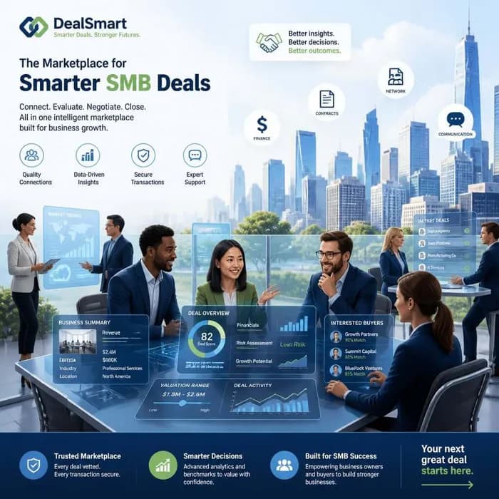 Business Acquisition Marketplace for Smarter SMB Deals