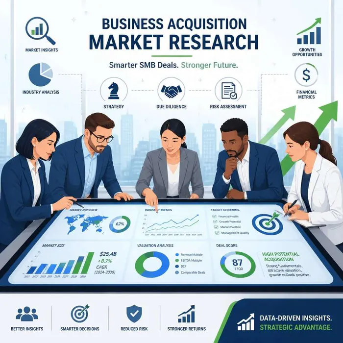 Business Acquisition Market Research For Smarter SMB Deals