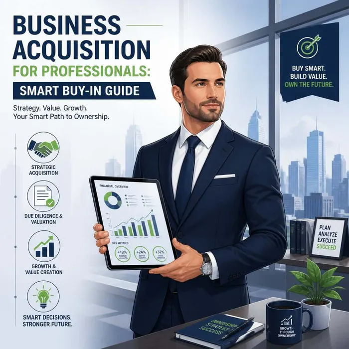 Business Acquisition For Professionals: Smart Buy-In Guide