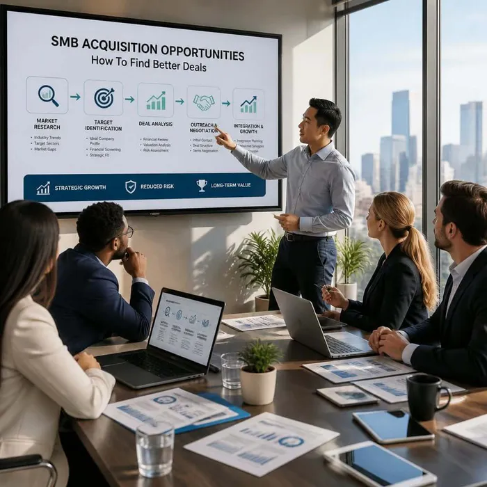 SMB Acquisition Opportunities: How To Find Better Deals
