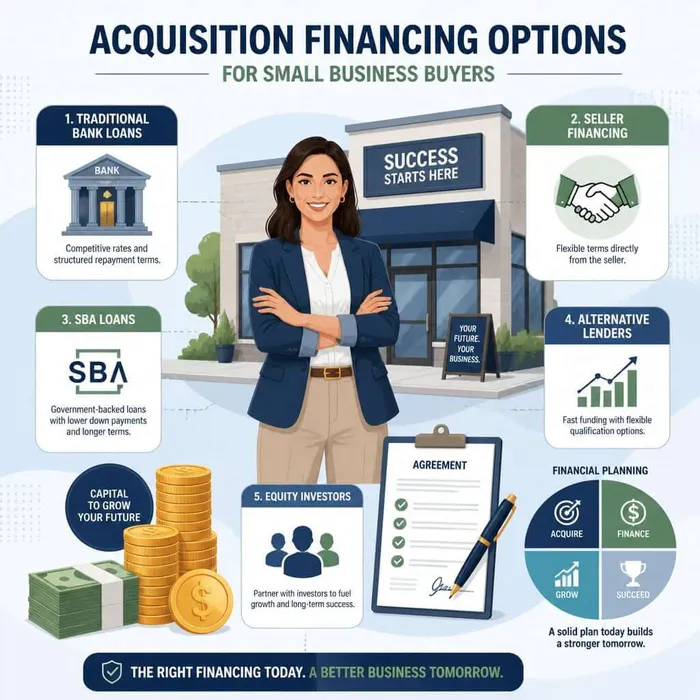 Acquisition Financing Options for Small Business Buyers