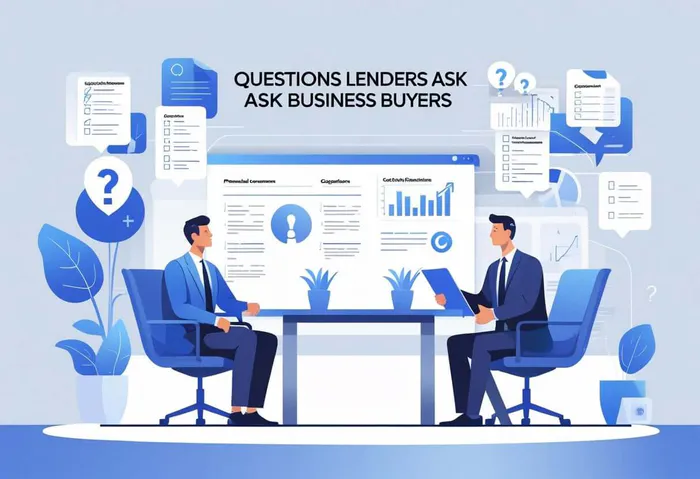 Questions Lenders Ask Business Buyers — Top Questions to Prepare For and How to Answer