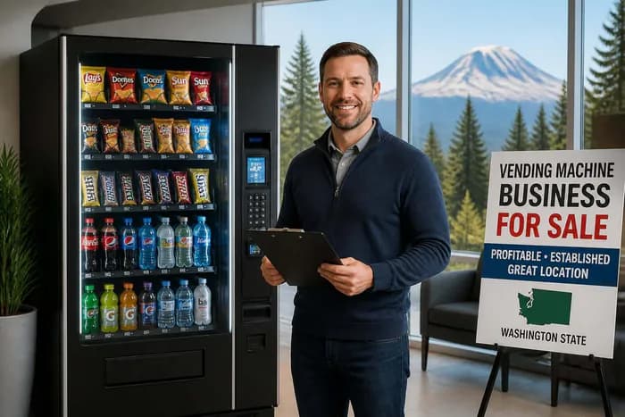 Vending Machine Business For Sale In Washington State Guide