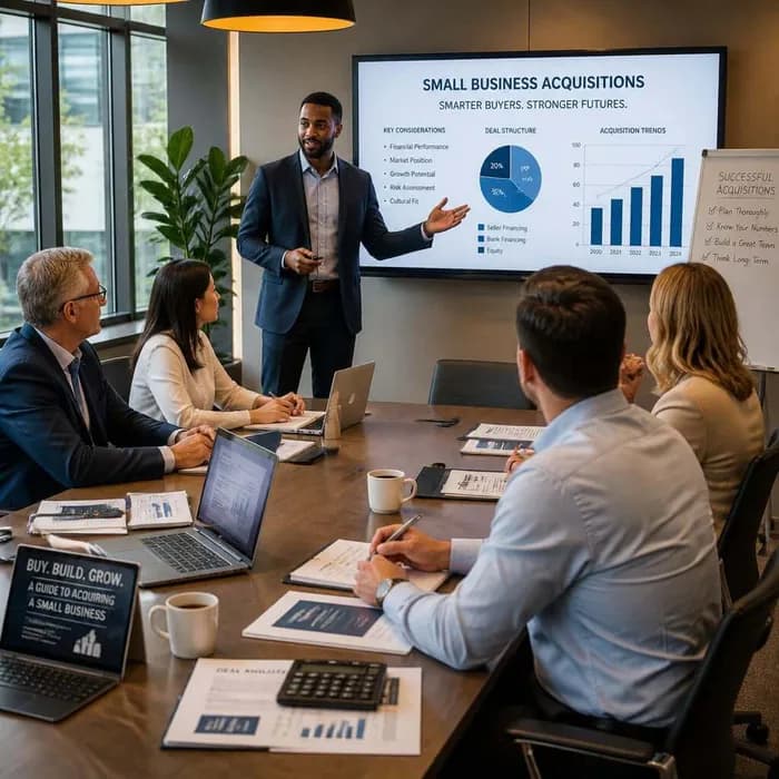 Small Business Acquisition Education for Smarter Buyers