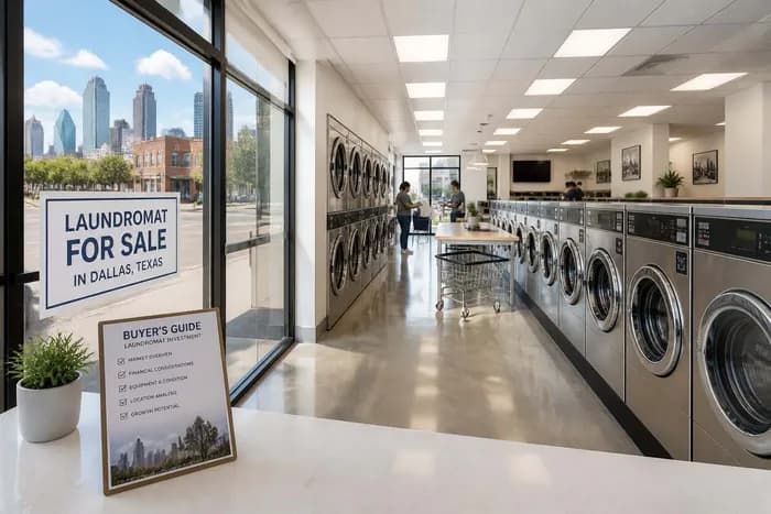 Laundromat For Sale Dallas: Buyer’s Guide