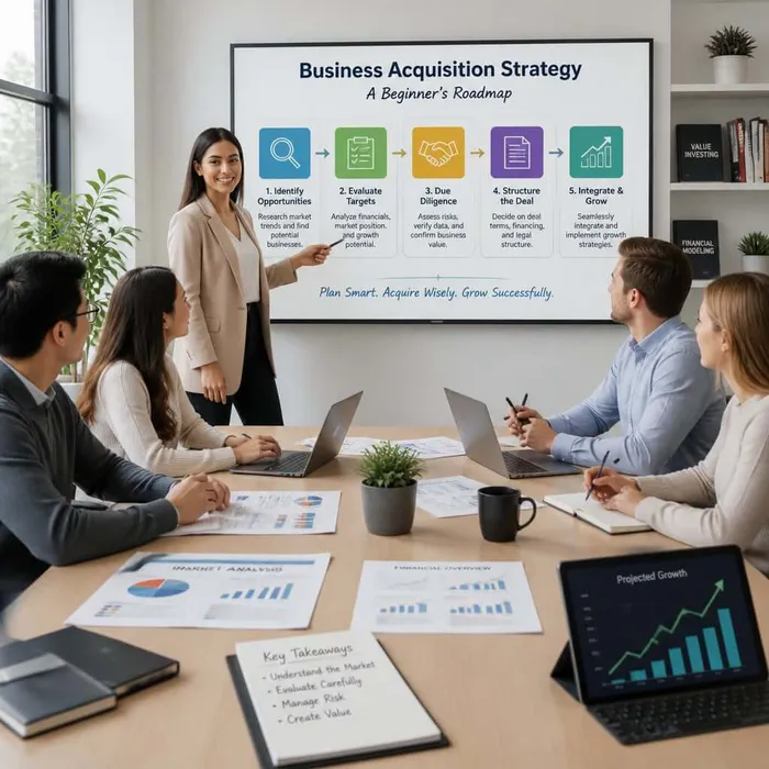 Business Acquisition Strategy For Beginners: A Smart Start
