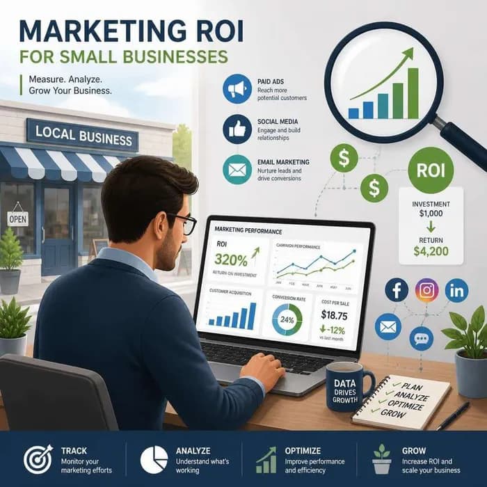 How to Analyze Marketing ROI in Small Businesses