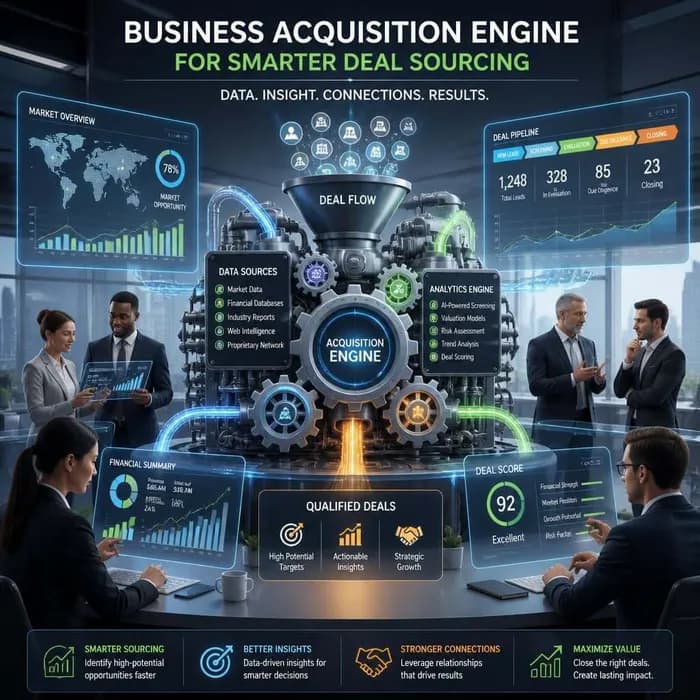 Business Acquisition Engine for Smarter Deal Sourcing