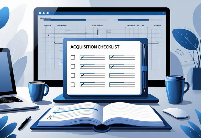 How to Structure Your Acquisition Checklist for Maximum Efficiency and Accuracy