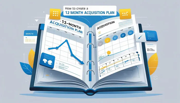 How to Create a 12-Month Acquisition Plan: A Friendly Step-by-Step Guide for Sustainable Growth