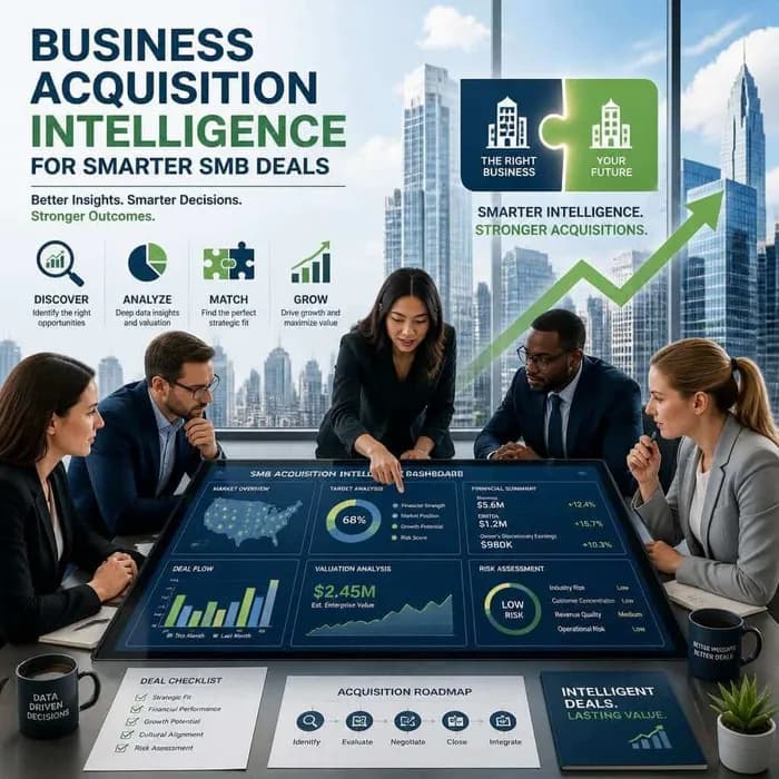 Business Acquisition Intelligence for Smarter SMB Deals
