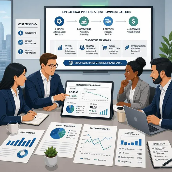 How to Analyze Cost Efficiency in Operations