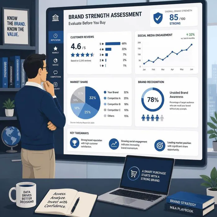 How to Assess Business Brand Strength Before Buying