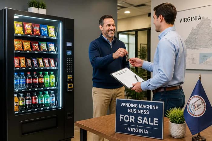 Vending Machine Business For Sale In Virginia Guide