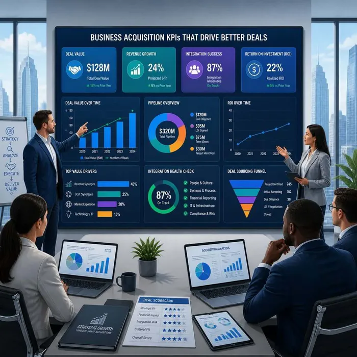 Business Acquisition KPIs That Drive Better Deals