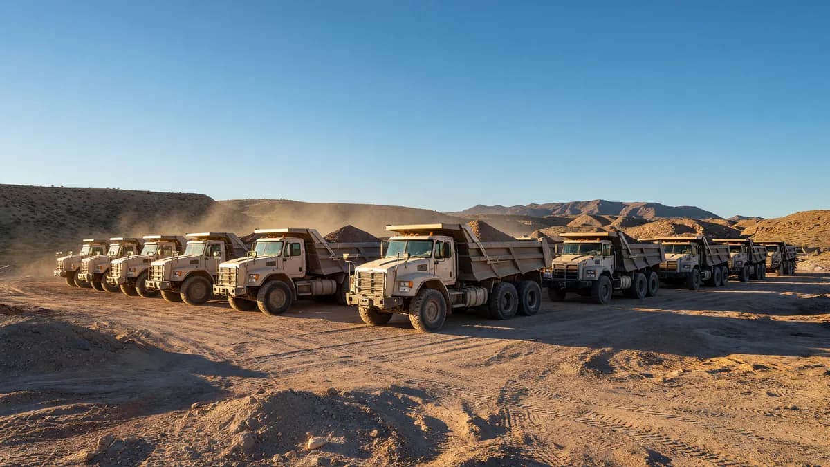 Thriving Aggregate Hauling and Dump Truck Company in East Valley