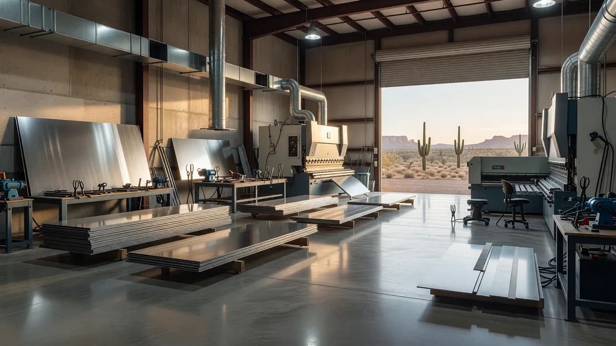 HVAC and Sheet Metal Fabrication Business