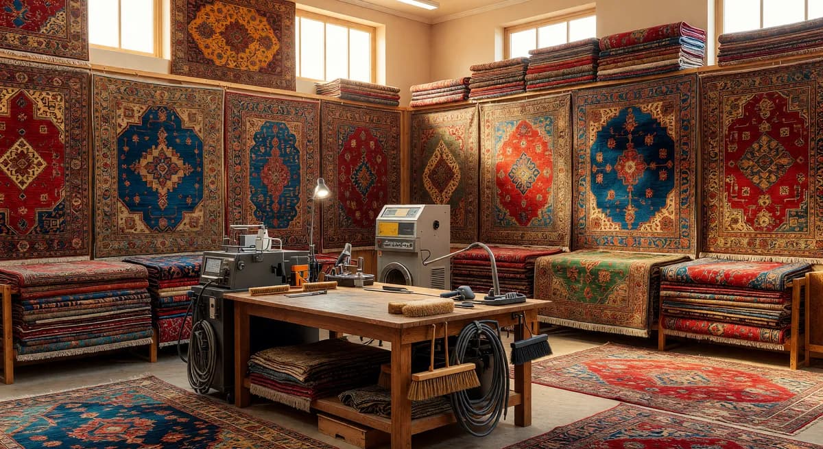 Premier Oriental Rug Cleaning & Artisan Restoration Shop