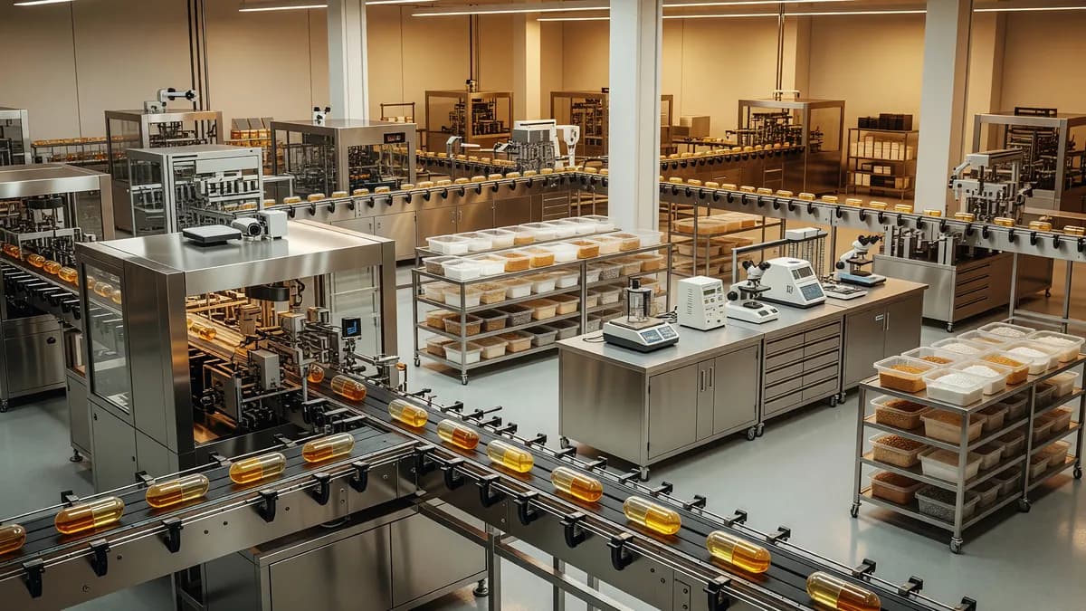 Established GMP Supplement Manufacturer with Growth Opportunities