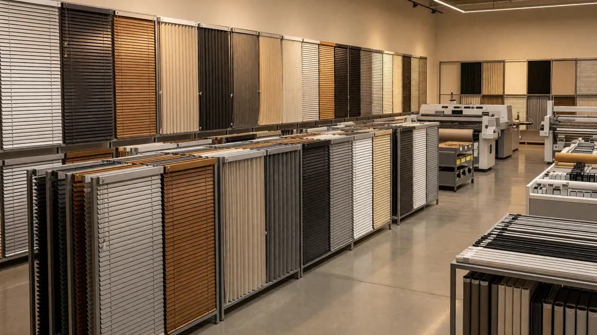 Established Window Blinds Manufacturing Business for Sale