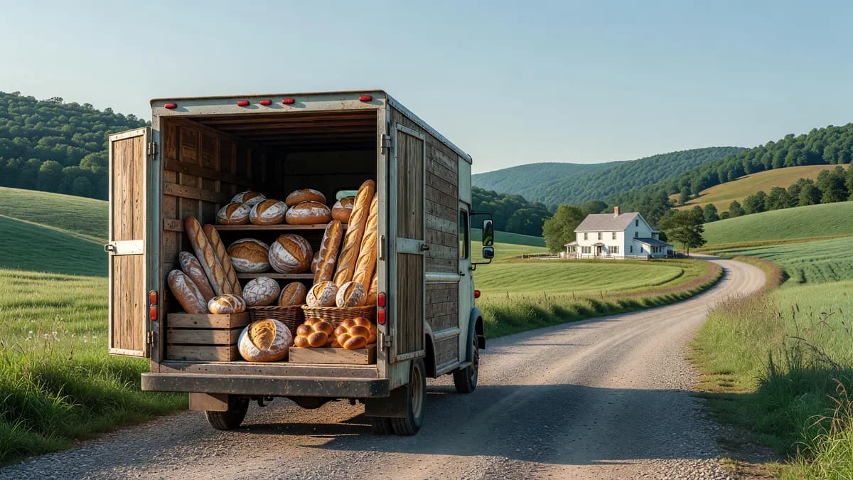 Established Bread Route in Northern Vermont