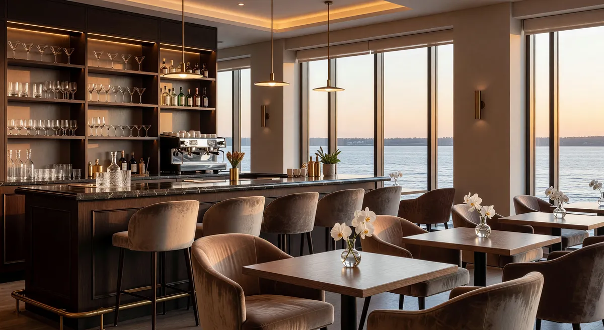 Turnkey Hospitality Café & Bar | Transferable Liquor License | Baltimore Waterfront