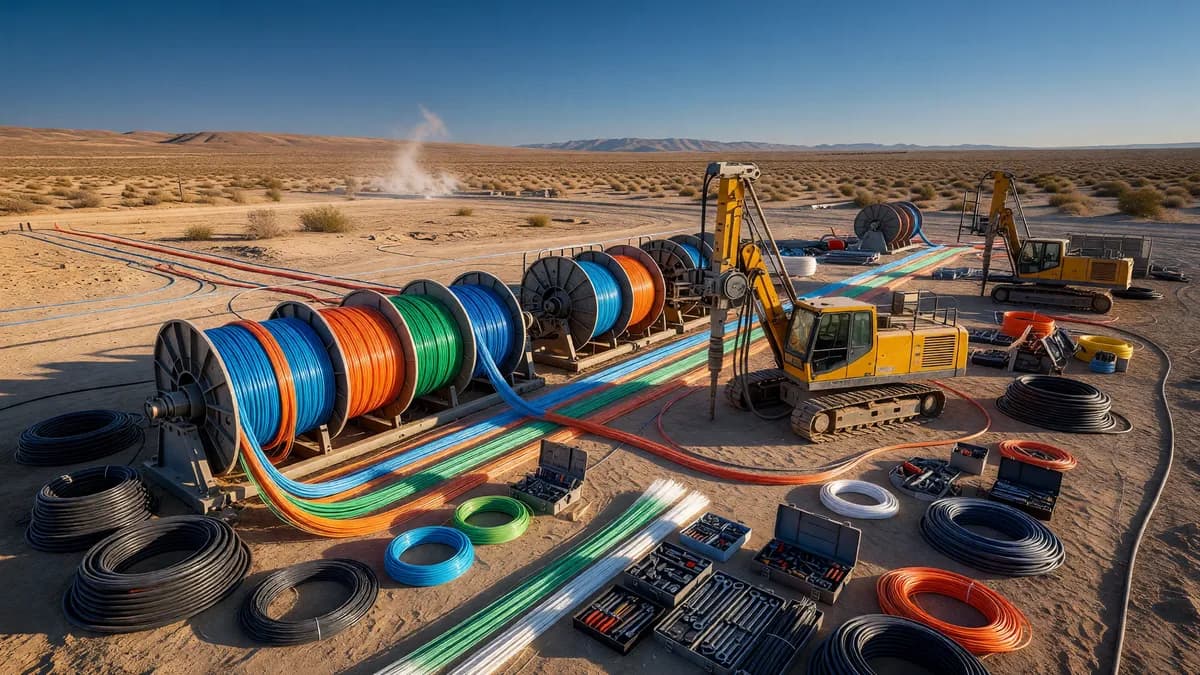 ZBB2150 Fiber Optics cable Construction Business for Sale in Southern California