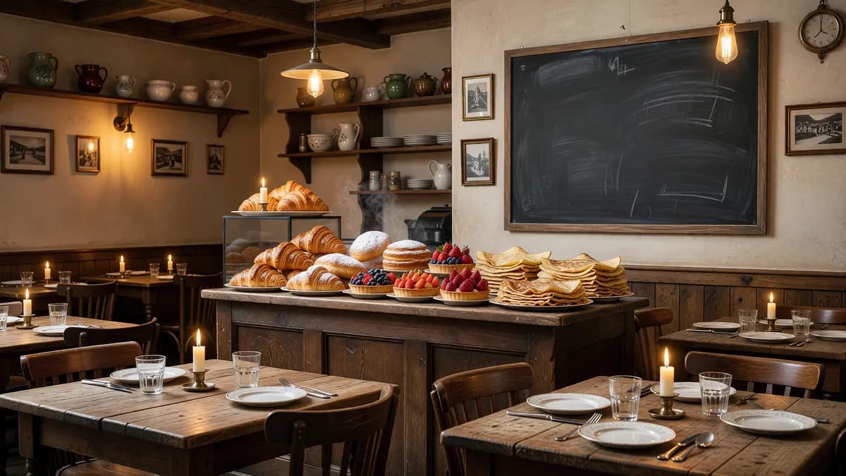Charming French Café and Crêperie