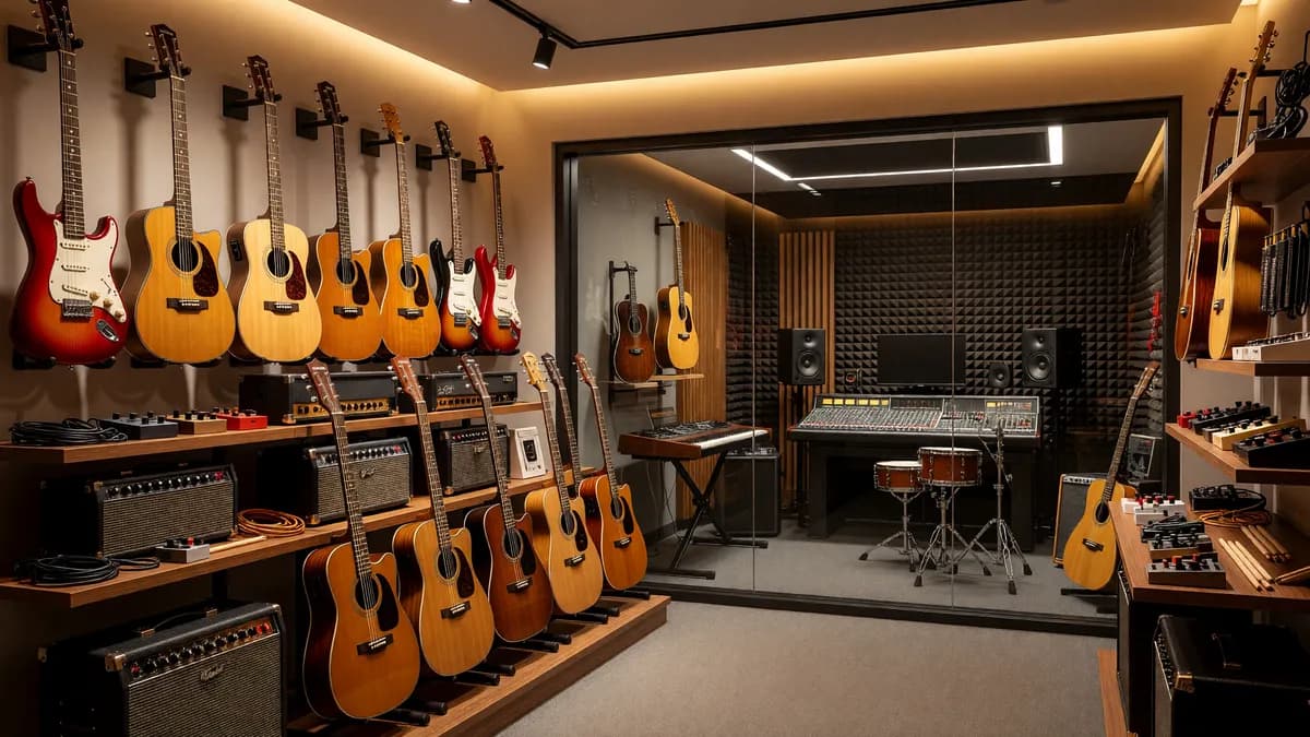 Music Retailer with Repair Division & Studios Listing #:SA11922