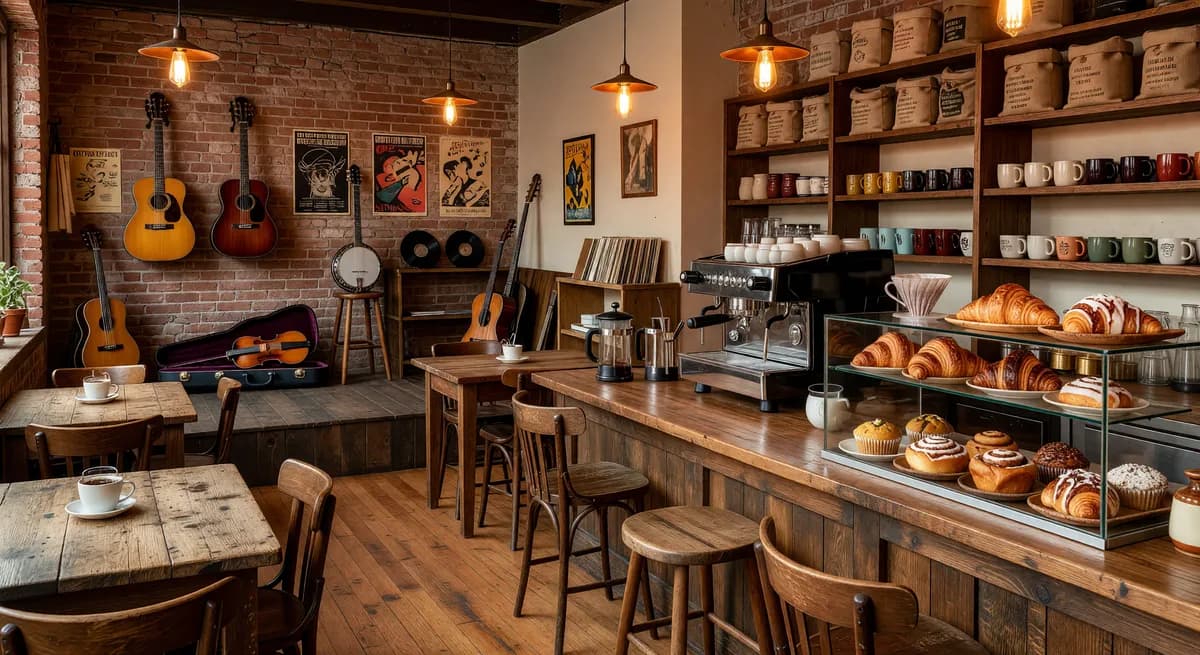 Over $1M Annual Revenue! Coffeeshop/QSR/Live Music for Sale