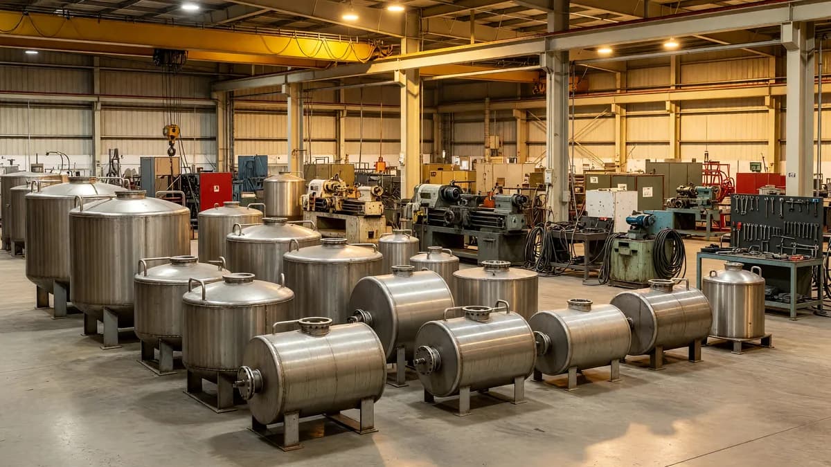 Metal Tanks Manufacturing Business in Coastal Bend Area Texas