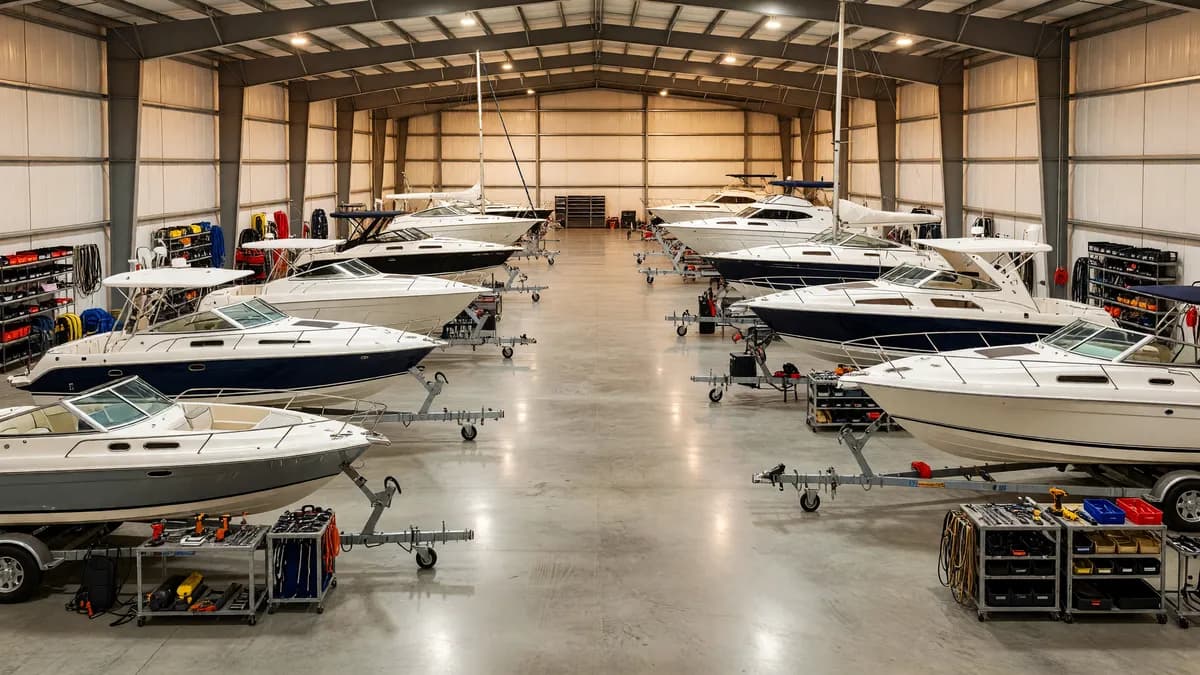 Established Boat Storage and Maintenance Facility